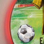 Premium Λαμπάδα με Φωτιστικό Τοίχου και Σχέδιο Κίτρινη Φανέλα