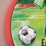 Premium Λαμπάδα με Φωτιστικό Τοίχου και Σχέδιο Πράσινη Φανέλα