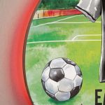 Premium Λαμπάδα με Φωτιστικό Τοίχου και Σχέδιο Ασπρόμαυρη Φανέλα