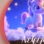 Παιδικό Φωτιστικό Τοίχου με Μονόκερο & Premium Λαμπάδα