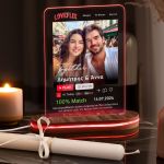 Φωτιστικό Led με Premium Λαμπάδα, Δώρο για Ζευγάρια