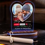 Φωτιστικό Led με Premium Λαμπάδα, Δώρο για Ζευγάρι