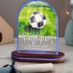 Φωτιστικό Led με Premium Λαμπάδα και Σχέδιο Μπάλα