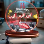 Φωτιστικό Led με Premium Λαμπάδα και Σχέδιο Φόρμουλα 1