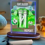 Φωτιστικό Led με Premium Λαμπάδα και Σχέδιο Πράσινη Φανέλα