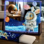 Φωτιστικό Οριζόντιο με Σχέδιο Αστροναύτη και Premium Λαμπάδα