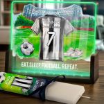 Φωτιστικό Οριζόντιο με Ασπρόμαυρη Φανέλα και Premium Λαμπάδα