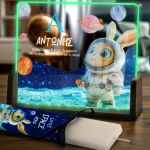 Φωτιστικό Οριζόντιο με Σχέδιο Αστροναύτη και Premium Λαμπάδα