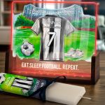 Φωτιστικό Οριζόντιο με Ασπρόμαυρη Φανέλα και Premium Λαμπάδα