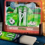 Φωτιστικό Οριζόντιο με Πράσινη Φανέλα και Premium Λαμπάδα