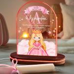 Φωτιστικό Led με Premium Λαμπάδα και Σχέδιο Πριγκίπισσα