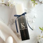 Premium Χειροποίητη Λαμπάδα Πλακέ Προσωποποιημένη, Δώρο Πάσχα