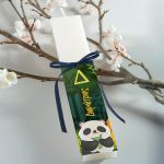 Πασχαλινή Λαμπάδα Παιδική Πλακέ με Σχέδιο Panda