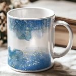 Σετ 3 Δώρα για Νονά - Τσαντάκι Εκρού, Κούπα & Μπρελόκ