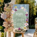 Ταμπέλα Καλωσορίσματος Βάπτισης με Όμορφο και Κομψό Design