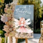 Ταμπέλα Καλωσορίσματος Βάπτισης με Fairytale Design
