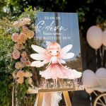Ταμπέλα Καλωσορίσματος Βάπτισης με Fairytale Design