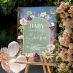 Ταμπέλα Καλωσορίσματος Βάπτισης με Όμορφο και Κομψό Design