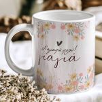 Σετ 2 Δώρα για Γιαγιά, Τσαντάκι Νεσεσέρ με Φελλό & Κούπα