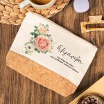 Σετ 2 Δώρα για Γιαγιά, Τσαντάκι Νεσεσέρ με Φελλό & Κούπα