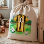 Σετ 3 Δώρα Κιτρινόμαυρο Πάσχα - Παραμύθι, Σάκος & Λαμπάδα