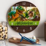 Ρολόι Τοίχου Παιδικό με Φωτογραφία & Premium Λαμπάδα