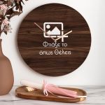 Παιδικό Ρολόι Τοίχου με Premium Λαμπάδα DIY