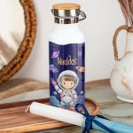 Παιδικό Παγούρι με Θέμα Αστροναύτης & Premium Λαμπάδα