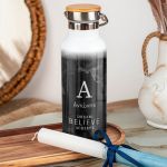 Θερμός με Σχέδιο Μαύρες Σκιές & Premium Λαμπάδα