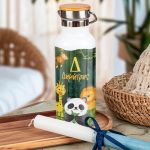 Παγούρι Παιδικό με Σχέδιο Άγρια Φύση & Premium Λαμπάδα