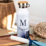 Παιδικό Παγούρι με Σχέδιο Μπλε Σκιές & Premium Λαμπάδα