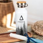 Παγούρι με Σχέδιο Σκοτεινό Δάσος & Premium Λαμπάδα