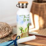 Παγούρι Παιδικό με Σχέδιο Δεινοσαυράκι & Premium Λαμπάδα