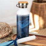 Παγούρι με Σχέδιο Μπλε Νερά & Premium Λαμπάδα