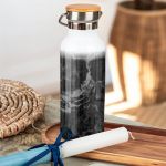 Θερμός με Σχέδιο Μαύρες Σκιές & Premium Λαμπάδα