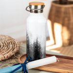 Παγούρι με Σχέδιο Σκοτεινό Δάσος & Premium Λαμπάδα