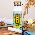 Παιδικό Παγούρι με Θέμα Κίτρινη Φανέλα & Premium Λαμπάδα