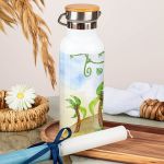 Παγούρι Παιδικό με Σχέδιο Δεινοσαυράκι & Premium Λαμπάδα