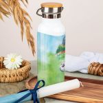 Παιδικό Παγούρι με Θέμα Μπλε Φανέλα & Premium Λαμπάδα