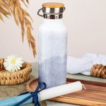 Παιδικό Παγούρι με Σχέδιο Μπλε Σκιές & Premium Λαμπάδα