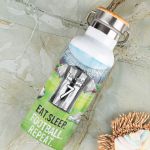 Παιδικό Παγούρι με Θέμα Ασπρόμαυρη Φανέλα & Premium Λαμπάδα