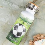 Παιδικό Παγούρι με Σχέδιο Ποδόσφαιρο & Premium Λαμπάδα