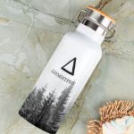 Παγούρι με Σχέδιο Σκοτεινό Δάσος & Premium Λαμπάδα