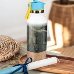 Θερμός με Καλαμάκι σε Σχέδιο Elegant Design & Premium Λαμπάδα