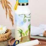 Σετ 3 Δώρα Green Dino - Παγούρι, Δοχείο Φαγητού & Λαμπάδα