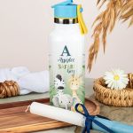 Θερμός με Καλαμάκι σε Σχέδιο Σαφάρι & Premium Λαμπάδα