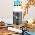 Θερμός με Καλαμάκι σε Σχέδιο Elegant Design & Premium Λαμπάδα