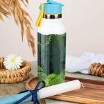 Παγούρι με Καλαμάκι σε Σχέδιο Άγρια Ζωάκια & Premium Λαμπάδα