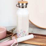 Θερμός με Σχέδιο Φλοράλ & Premium Λαμπάδα