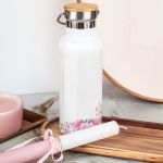 Παγούρι με Σχέδιο Ανθοπέταλα & Premium Λαμπάδα